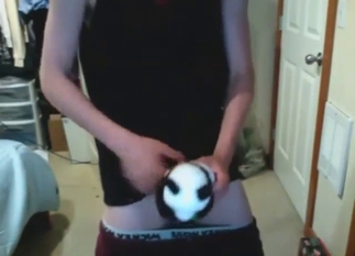 Dude is going to fuck this stuffed animal hard