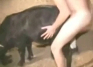 Goat-fucking motherfucker blows a nice load