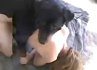 Close-up action with a skinny slut